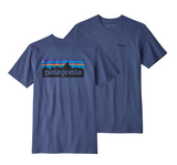 Patagonia Men's P-6 Logo Responsibili-Tee® - Dolomite Blue