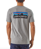 Patagonia Men's P-6 Logo Responsibili-Tee® - Gravel Heather