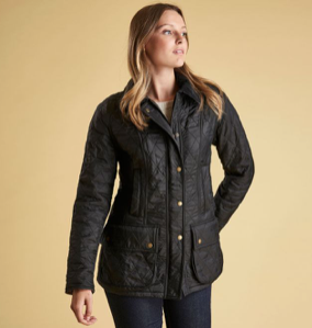 Barbour Women's Beadnell Polarquilt Jacket - Black