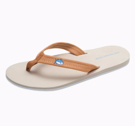 Southern tide deals flip flops mens