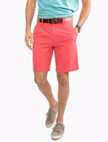 Southern Tide Heather T3 Gulf Short - Rosewood Red