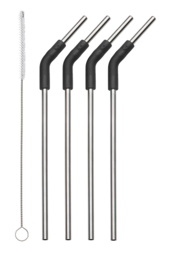S'well Bottle Stainless Steel Straw Set