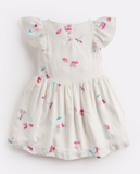Joules Girls Emeline Woven Printed Dress - Fairy Floral