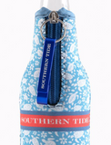 Southern Tide Sea Turtles Bottle Caddie - Boat Blue
