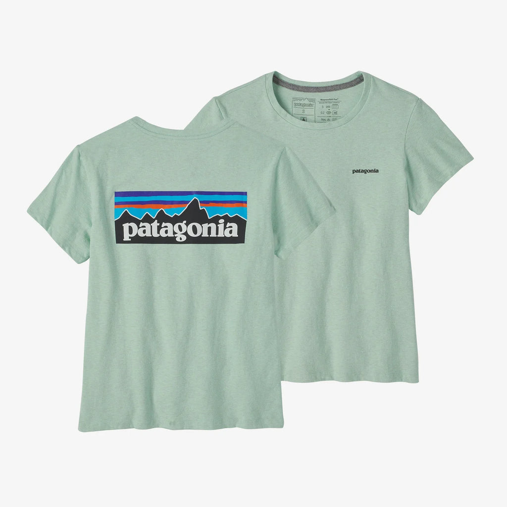 Patagonia Women's P-6 Logo Responsibili-Tee® - Tea Green
