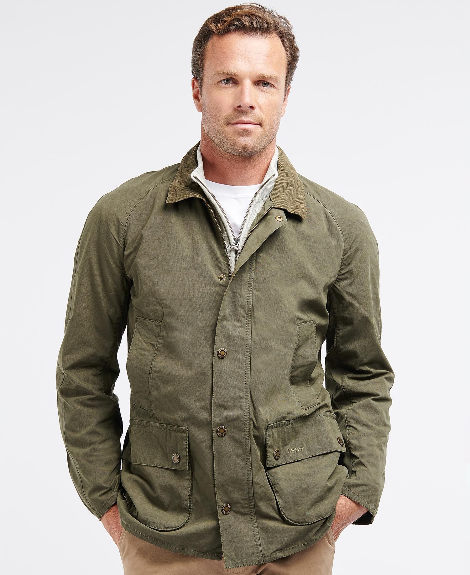 Barbour Porton Wax Navy | Baracuta