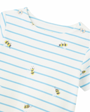 Joules Christina Dress Set - Blue Stripe Bee
