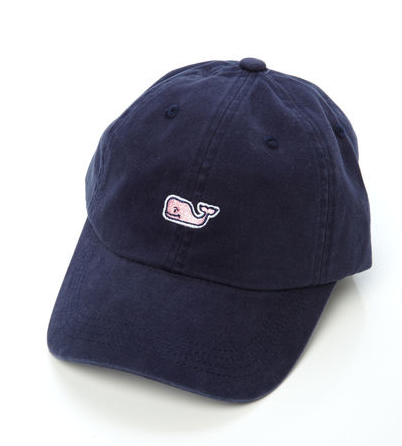 Vineyard Vines Whale Logo Baseball Hat - Vineyard Navy