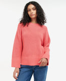 Barbour Women's Coraline Knitted Jumper - Pink Punch