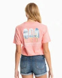 Southern Tide Women's Be Cool And Chill Out T-Shirt - Citrus Punch