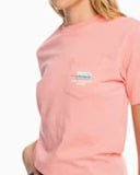 Southern Tide Women's Be Cool And Chill Out T-Shirt - Citrus Punch