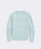 Vineyard Vines Men's Garment-Dyed Crewneck Sweater - Crystal Blue