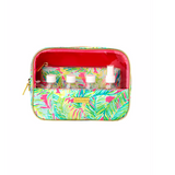 Lilly Pulitzer On Board Dopp Kit - Tropical Pink Tropical Storm