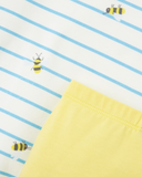 Joules Christina Dress Set - Blue Stripe Bee