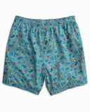 Southern Tide Men's Go With The Float Boxer Short - Low Tide Blue