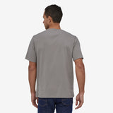 Patagonia Men's Fitz Roy Bear Organic Cotton T-Shirt - Feather Grey