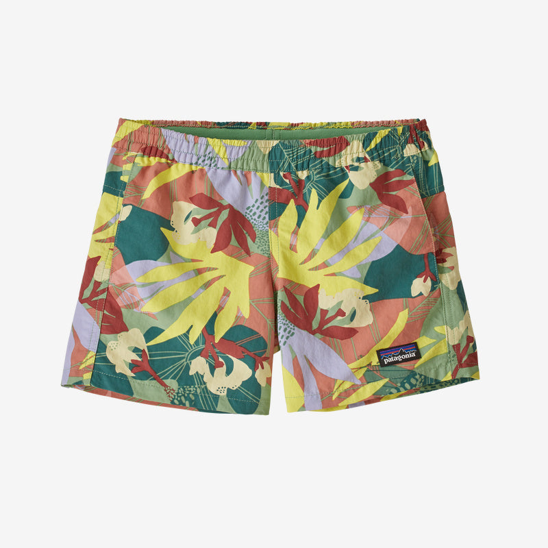 Patagonia Girls' Baggies™ Shorts The Cotton Wild: Thistle Green
