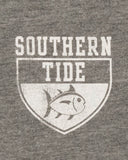 Southern Tide Men's Heather Property of the Skipjack T-Shirt - Heather Steel Grey