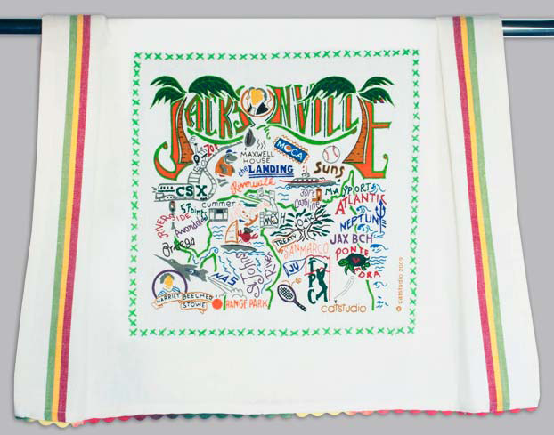 Catstudio Jacksonville Dishtowel