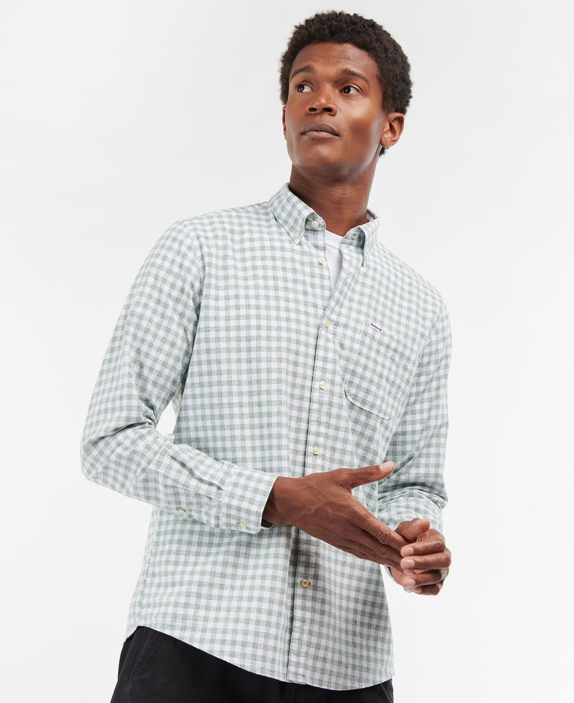 Barbour Kane Tailored Shirt - Green