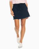 Southern Tide Kyle Woven Skort - Nautical Navy