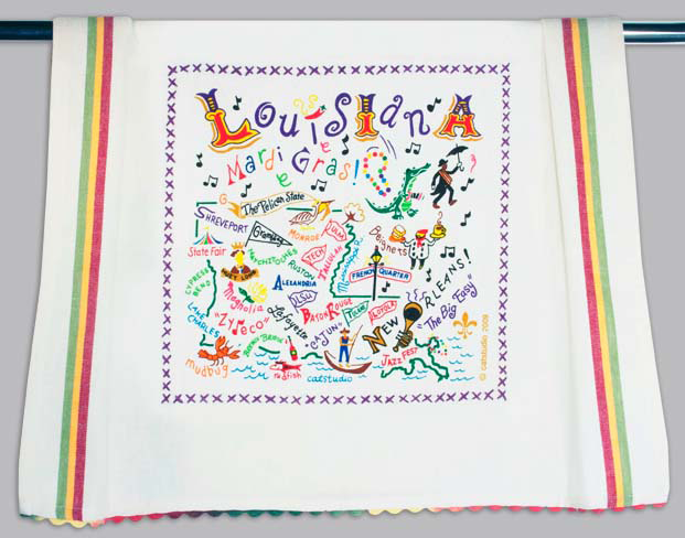 Catstudio Louisiana Dishtowel