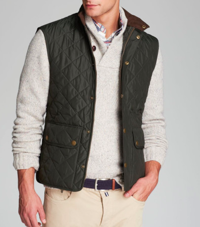 Barbour Lowerdale Quilted Vest - Olive