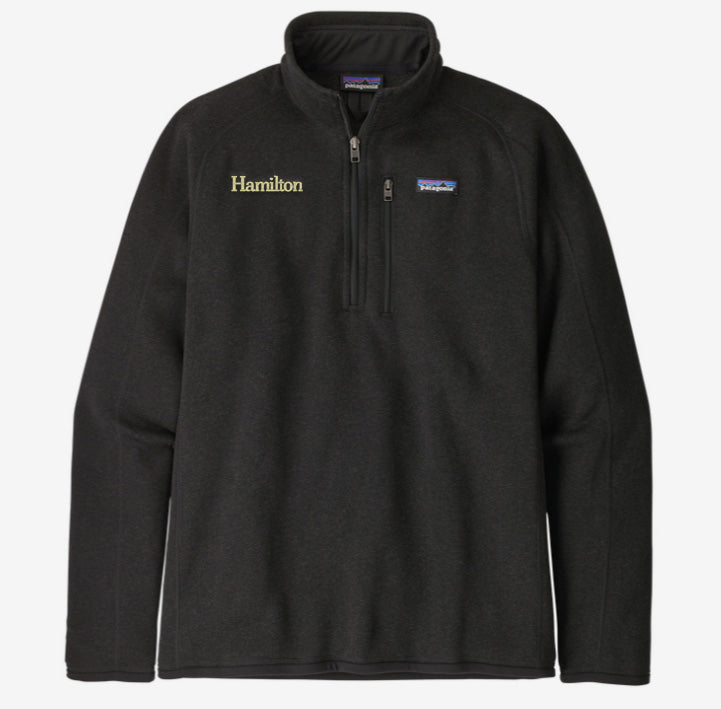 Hamilton Men's Better Sweater 1/4 Zip - Black