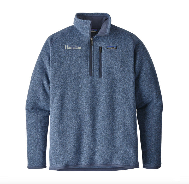 Hamilton Men's Better Sweater 1/4 Zip - RR Blue