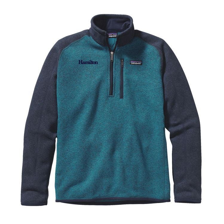 Hamilton Men's Better Sweater 1/4 Zip - UW Blue