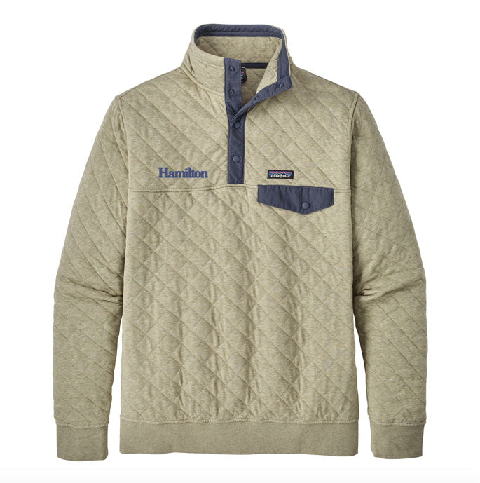 Hamilton Men's Cotton Quilt Snap-T® Pullover - Shale