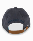Southern Tide Skipjack Leather Strap Hat - Charcoal