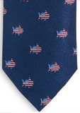 Southern Tide Oh Say Can You Sea Tie - True Navy