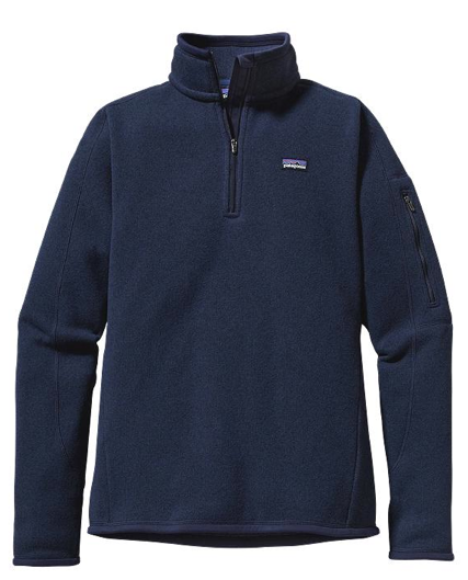Patagonia Women's Better Sweater 1/4-Zip : Navy | Krizia Martin Patagonia Women's Better Sweater 1/4-Zip : Navy | Krizia Martin
