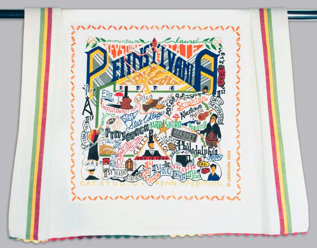 Catstudio Pennsylvania Dishtowel