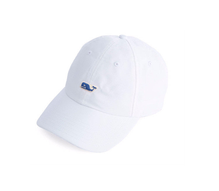 Vineyard Vines Womens Performance Logo Baseball Hat - White