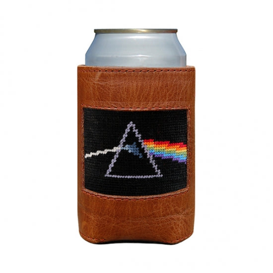 Smathers & Branson Pink Floyd Needlepoint Can Cooler - Black