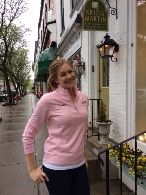 Vineyard Vines Hamilton Embroidered Women's Shep Shirt - Flamingo Pink