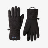 Patagonia Retro Pile Fleece Gloves - Black