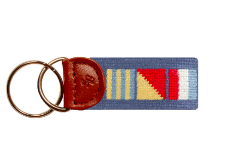 Smathers and Branson Got Rum Needlepoint Key Fob
