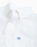 Southern Tide Boys Solid Intercoastal Button Down - Classic White