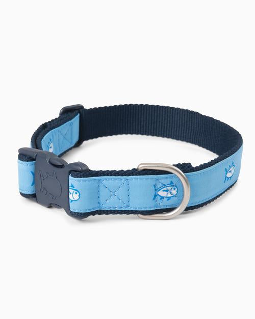 Southern Tide Skipjack Dog Collar - Ocean Channel