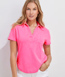 Vineyard Vines Women's Surf Polo - Knockout Pink