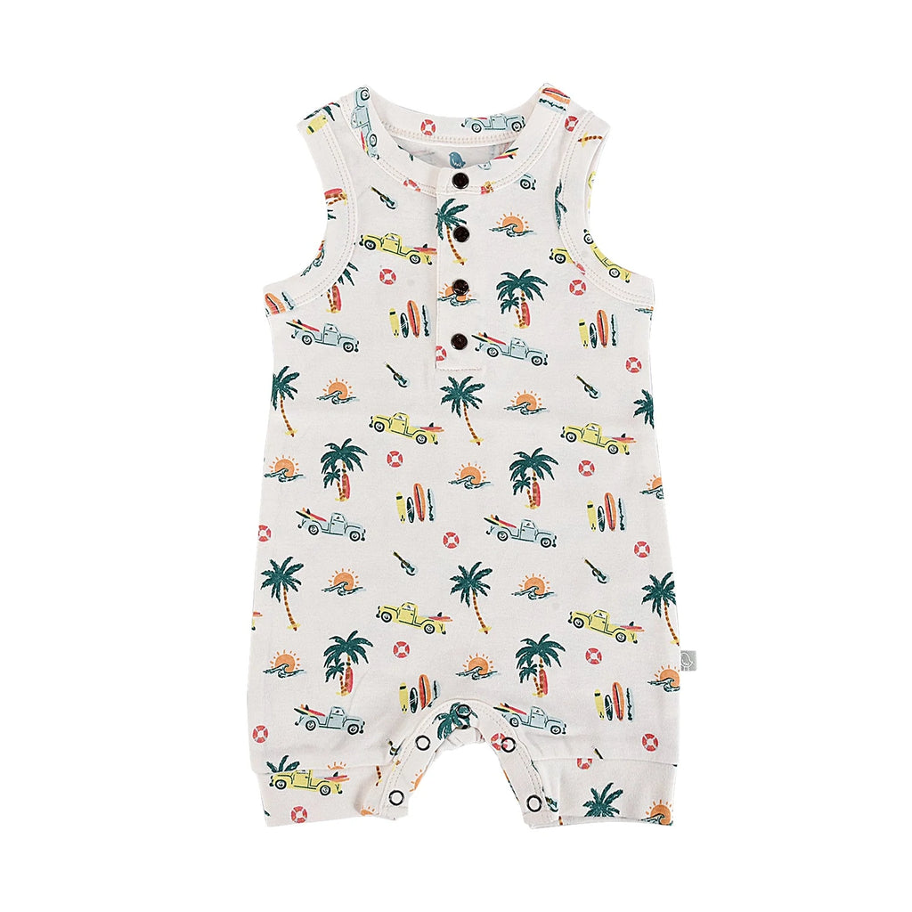 Finn + Emma Tank Romper - Beach Vibes