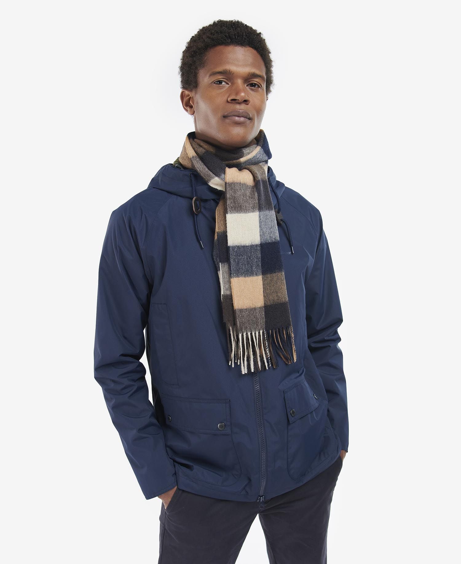 Barbour Large Tattersall Scarf - Autumn Dress