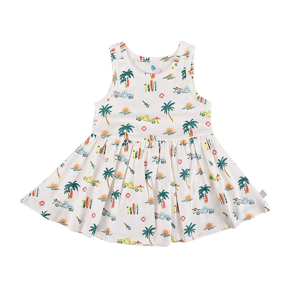 Finn + Emma Tank Twirl Dress - Beach Vibes