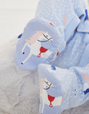 Joules Baby Razamataz Cotton Babygrow – Blue Horse