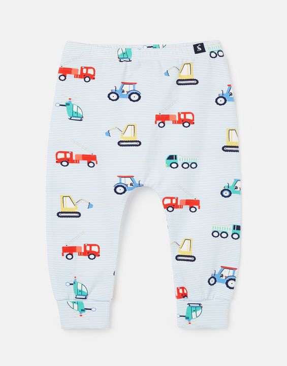 Joules Payton Organically Grown Cotton Leggings - Vehicle Stripe