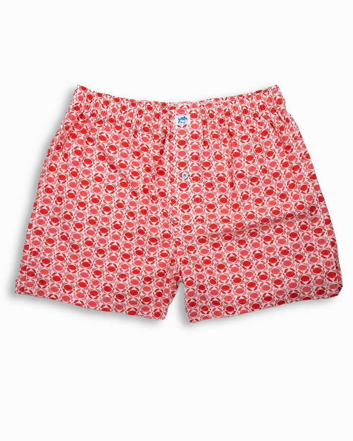 Southern Tide Men's Why So Crabby Boxer - Classic White